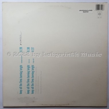 Jennifer Rush - Keep All The Fires Burning Bright • 12" Vinyl Maxi • EX - Labyrinth Music