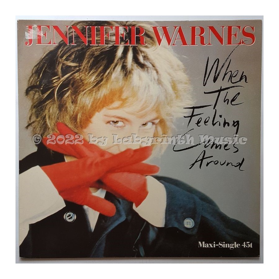 Jennifer Warnes - When The Feelings Comes Around • 12" Vinyl Maxi • EX - Labyrinth Music