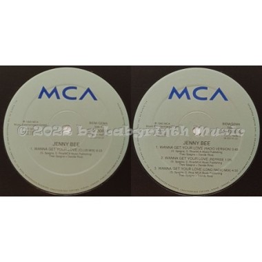 Jenny Bee - Wanna Get Your Love • 12" Vinyl Maxi • EX - Labyrinth Music