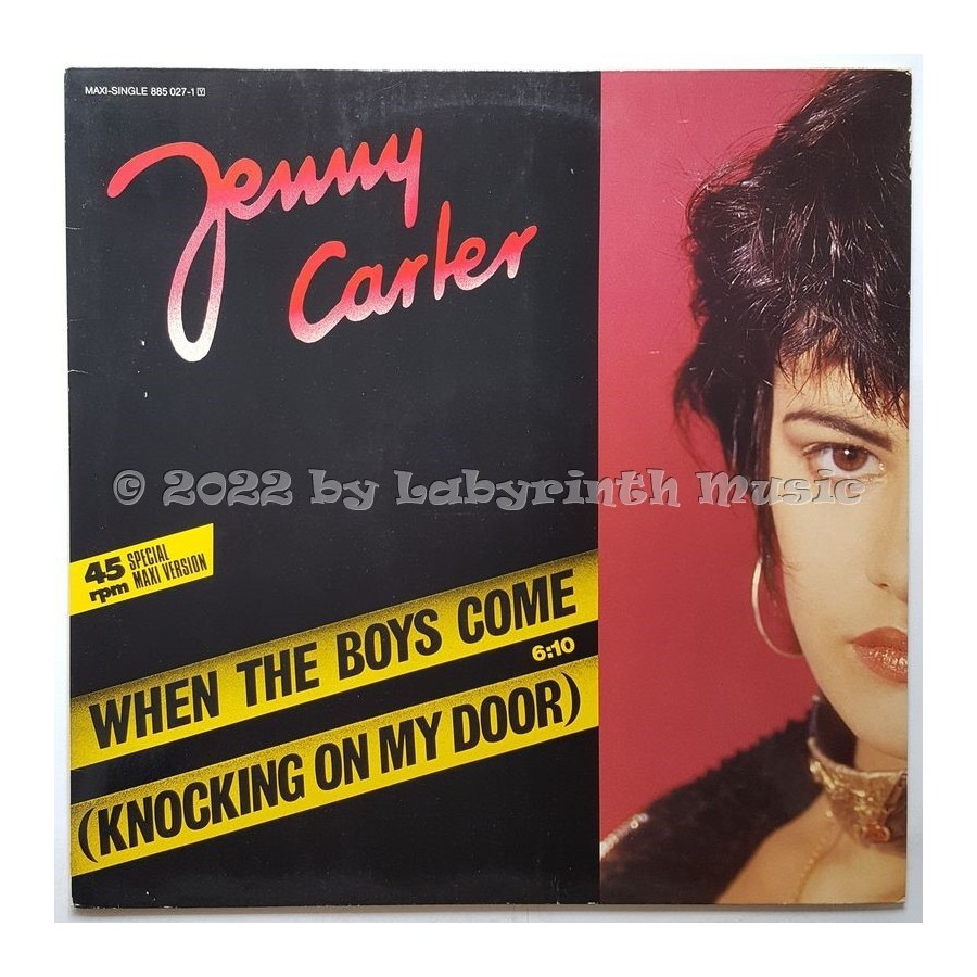 Jenny Carter - When The Boys Come • 12" Vinyl Maxi • EX - Labyrinth Music