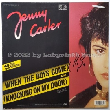 Jenny Carter - When The Boys Come • 12" Vinyl Maxi • EX - Labyrinth Music