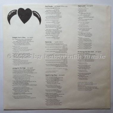 Jim Capaldi - Fierce Heart • 12" Vinyl LP • MINT - Labyrinth Music