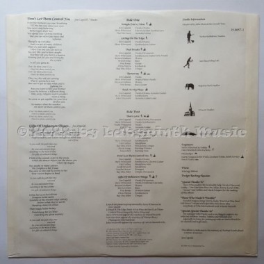 Jim Capaldi - Fierce Heart • 12" Vinyl LP • MINT - Labyrinth Music