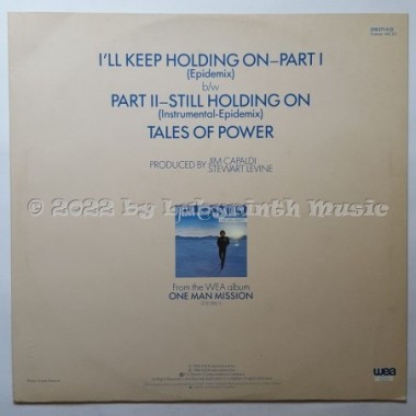Jim Capaldi - I'll Keep Holding On • 12" Vinyl Maxi • EX - Labyrinth Music