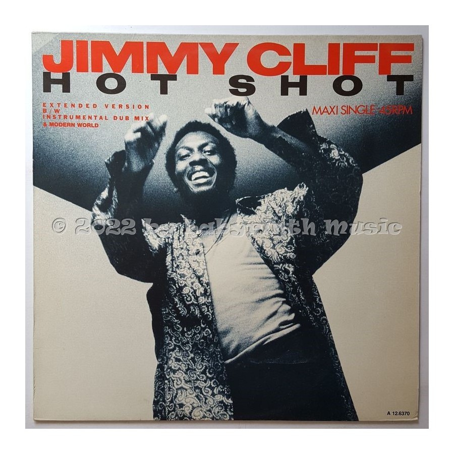 Jimmy Cliff - Hot Shot • 12" Vinyl Maxi • NM - Labyrinth Music