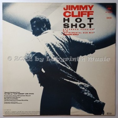 Jimmy Cliff - Hot Shot • 12" Vinyl Maxi • NM - Labyrinth Music