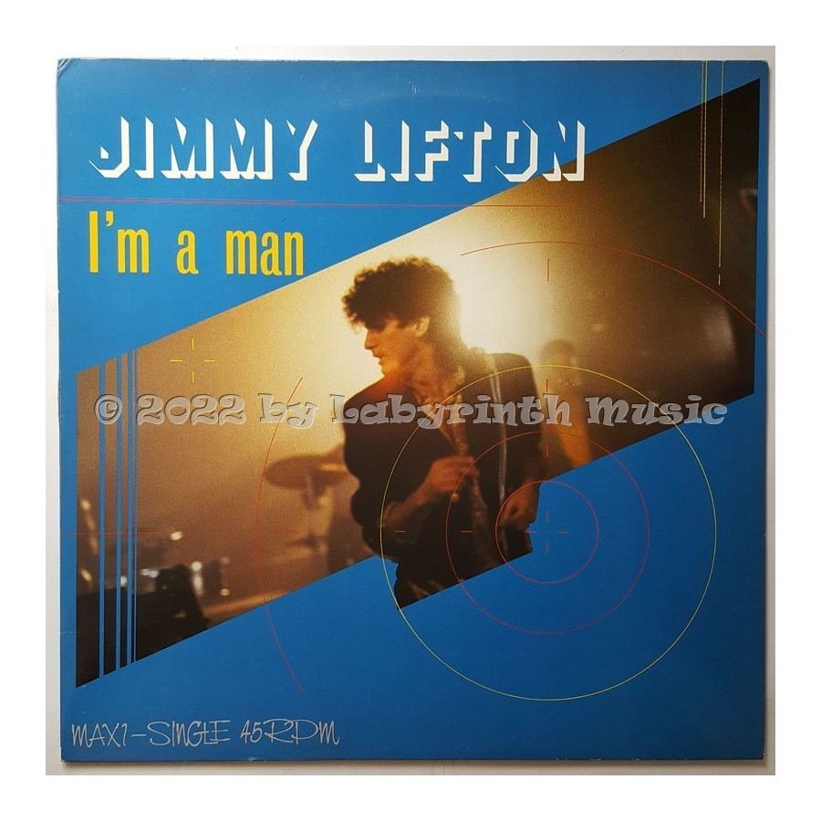 Jimmy Lifton - I'm A Man • 12" Vinyl Maxi • EX - Labyrinth Music