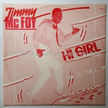 Jimmy Mc Foy - Hi Girl • 12" Vinyl Maxi • EX - Labyrinth Music