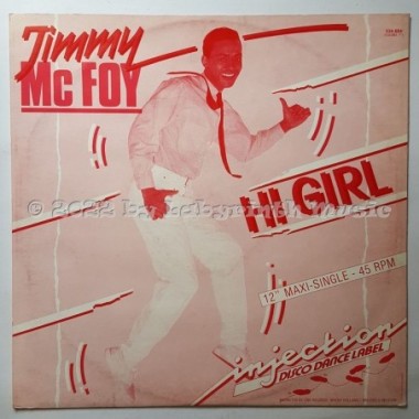 Jimmy Mc Foy - Hi Girl • 12" Vinyl Maxi • EX - Labyrinth Music