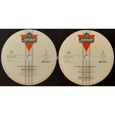 Jimmy Somerville - Mighty Real • 12" Vinyl Maxi • MINT - Labyrinth Music
