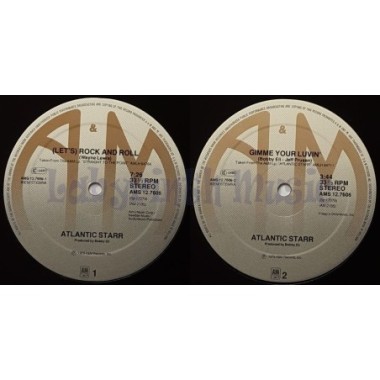Atlantic Starr - (Let's) Rock 'n'  Roll • 12" Vinyl Maxi - Labyrinth Music