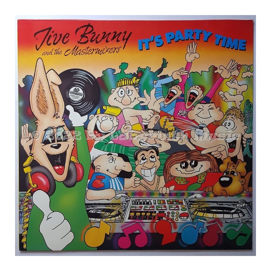 Jive Bunny And The Mastermixers - It's Party Time • 12" Vinyl LP • MINT - Labyrinth Music