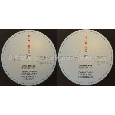 Jive Bunny And The Mastermixers - It's Party Time • 12" Vinyl LP • MINT - Labyrinth Music