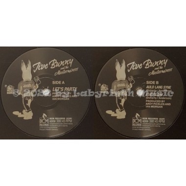 Jive Bunny And The Mastermixers - Let's Party • 12" Vinyl Maxi • NM - Labyrinth Music