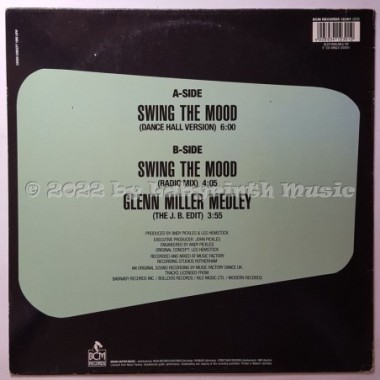 Jive Bunny And The Mastermixers - Swing The Mood • 12" Vinyl Maxi • EX - Labyrinth Music