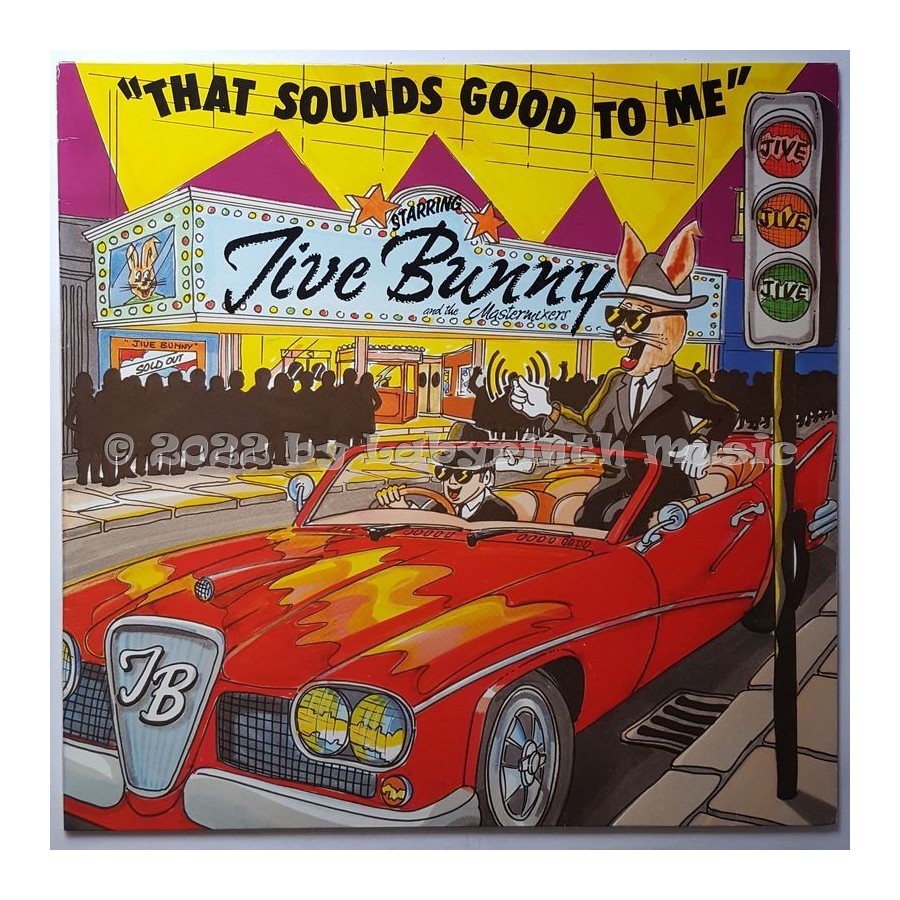 Jive Bunny And The Mastermixers - That Sounds Good To Me • 12" Vinyl Maxi • EX - Labyrinth Music