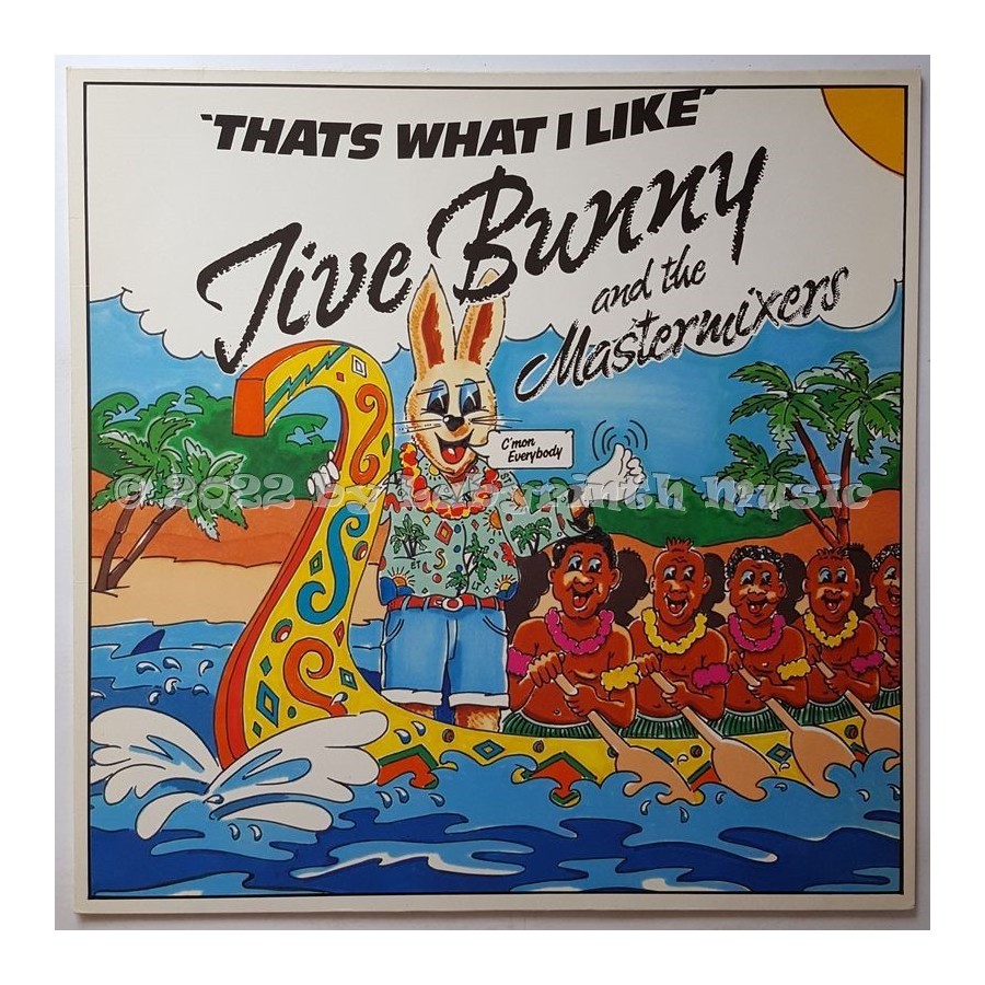 Jive Bunny And The Mastermixers - That's What I Like • 12" Vinyl Maxi • MINT - Labyrinth Music