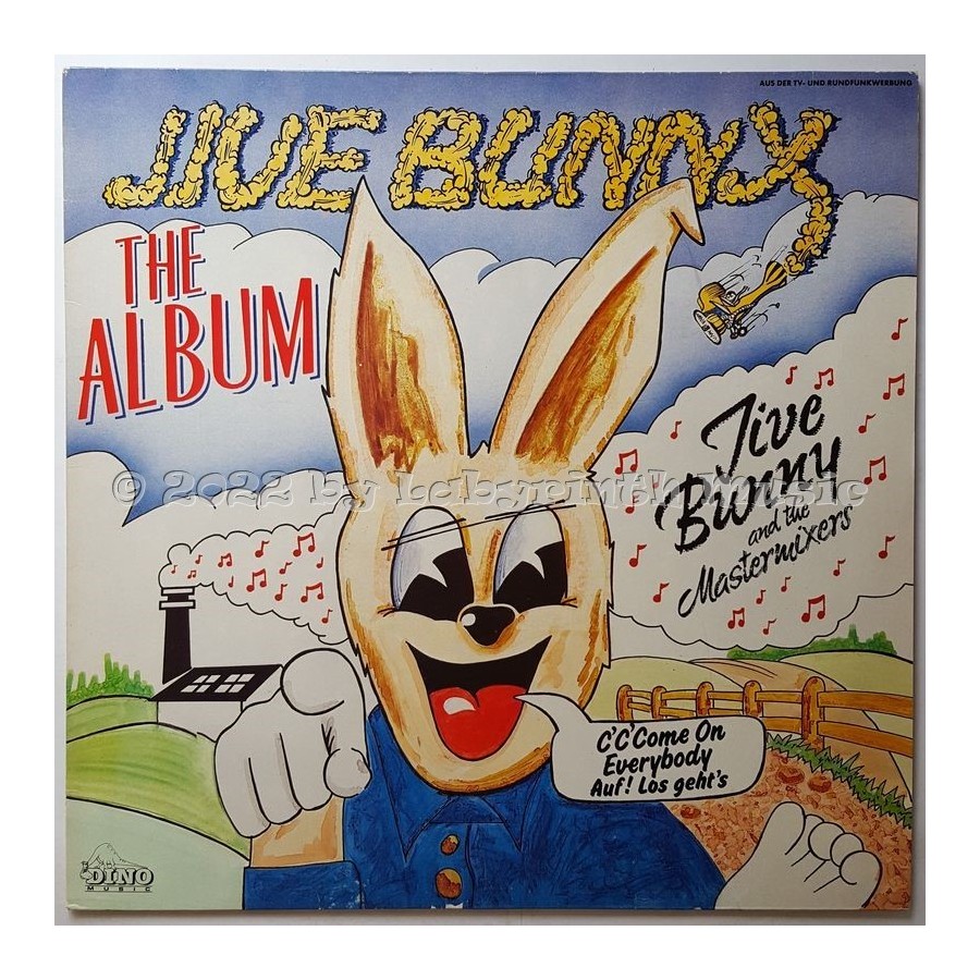 Jive Bunny And The Mastermixers - The Album • 12" Vinyl LP - Labyrinth Music
