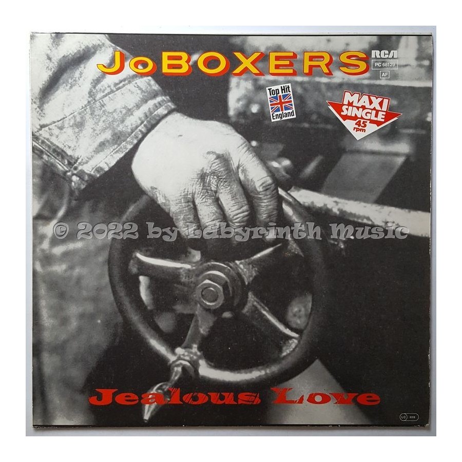 JoBoxers - Jealous Love • 12" Vinyl Maxi - Labyrinth Music