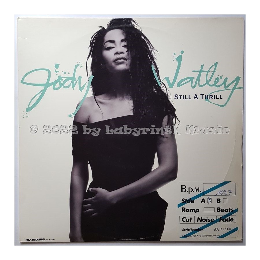 Jody Watley - Still A Thrill • 12" Vinyl Maxi • EX - Labyrinth Music