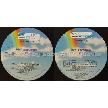 Jody Watley - Still A Thrill • 12" Vinyl Maxi • EX - Labyrinth Music