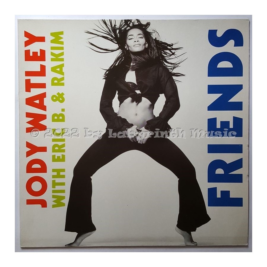 Jody Watley With Eric B. & Rakim - Friends • 12" Vinyl Maxi • MINT - Labyrinth Music