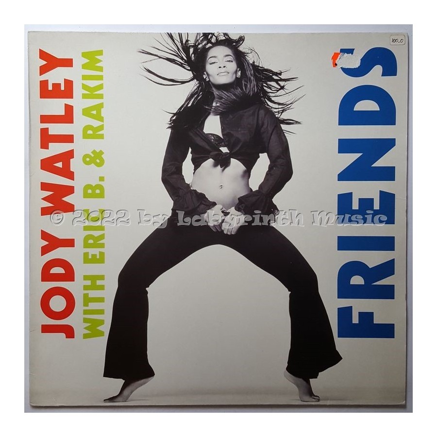 Jody Watley With Eric B. & Rakim - Friends • 12" Vinyl Maxi • EX - Labyrinth Music