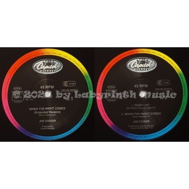 Joe Cocker - When The Night Comes • 12" Vinyl Maxi • MINT - Labyrinth Music