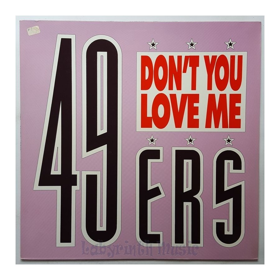 49ers - Don't You Love Me • 12" Vinyl Maxi • NM - Labyrinth Music
