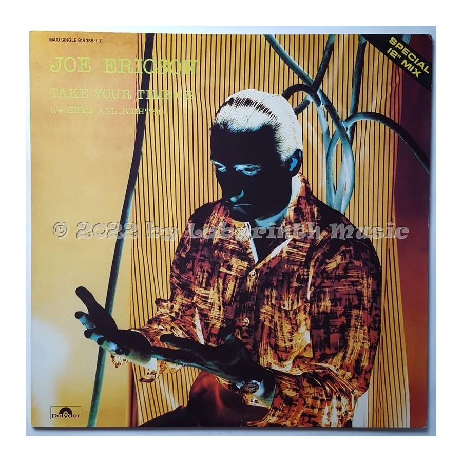 Joe Ericson - Take Your Time • 12" Vinyl Maxi • EX - Labyrinth Music