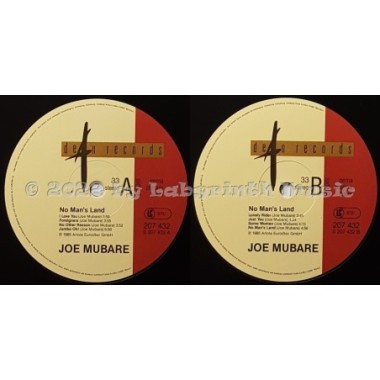 Joe Mubare - No Man's Land • 12" Vinyl LP • EX - Labyrinth Music