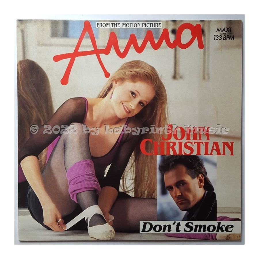 John Christian - Don't Smoke • 12" Vinyl Maxi • EX - Labyrinth Music