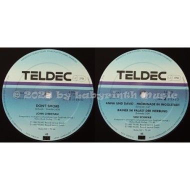 John Christian - Don't Smoke • 12" Vinyl Maxi • EX - Labyrinth Music