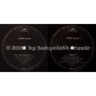 John Davis - Still Be Loving You • 12" Vinyl Maxi - Labyrinth Music