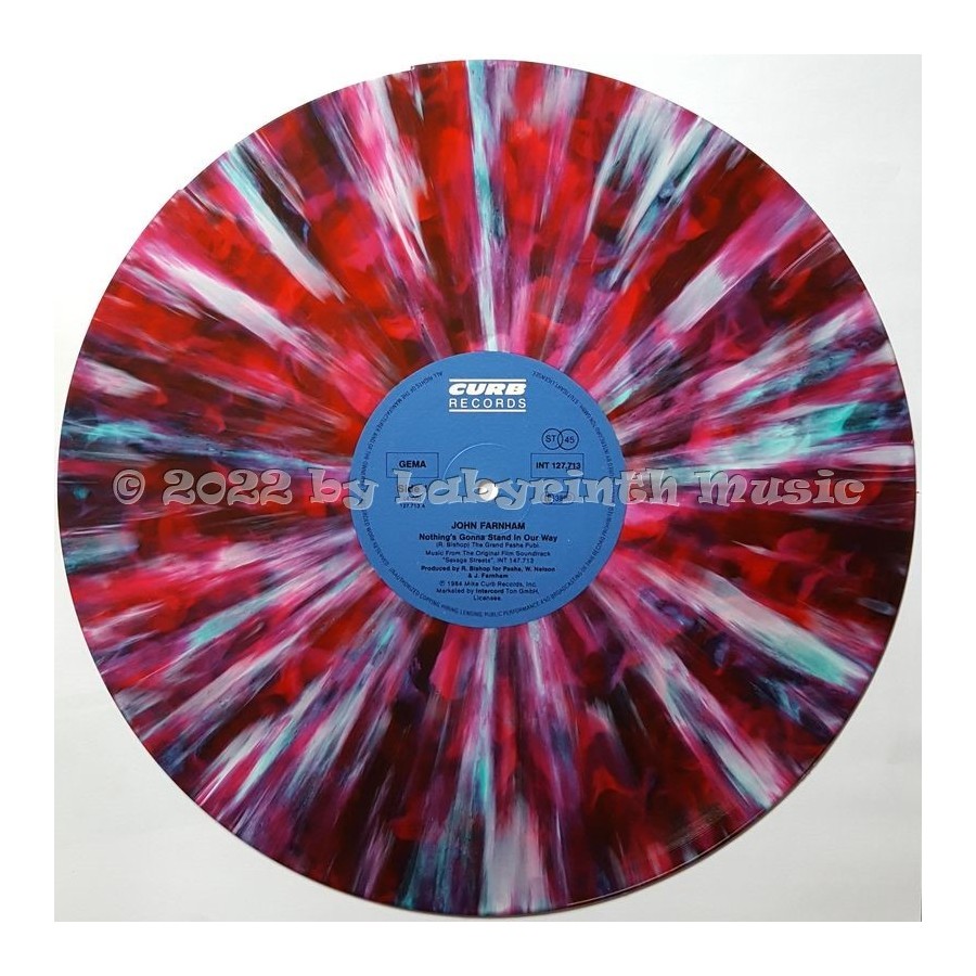 John Farnham - Nothing's Gonna Stand In Our Way • 12" Vinyl Maxi • EX - Labyrinth Music