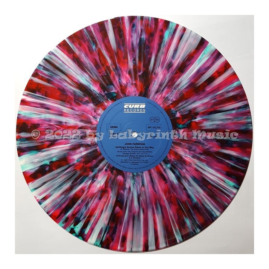 John Farnham - Nothing's Gonna Stand In Our Way • 12" Vinyl Maxi • EX - Labyrinth Music
