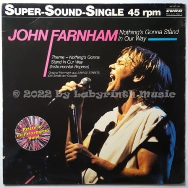 John Farnham - Nothing's Gonna Stand In Our Way • 12" Vinyl Maxi • EX - Labyrinth Music