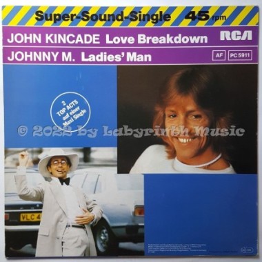 John Kincade / Johnny M. - Love Breakdown / Ladies' Man • 12" Vinyl Maxi • EX - Labyrinth Music