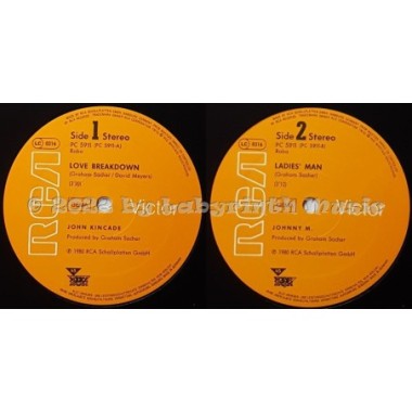 John Kincade / Johnny M. - Love Breakdown / Ladies' Man • 12" Vinyl Maxi • EX - Labyrinth Music