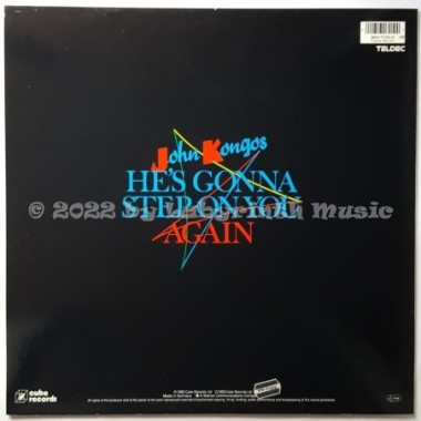 John Kongos - He's Gonna Step On You Again • 12" Vinyl Maxi • MINT - Labyrinth Music