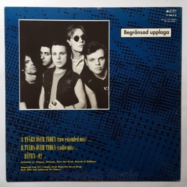 Attentat - Tvärs Över Tiden • 12" Vinyl Maxi • MINT - Labyrinth Music