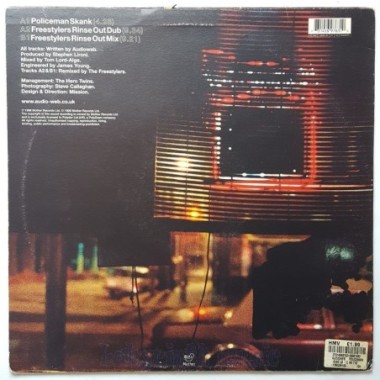 Audioweb - Policeman Skank • The Story Of My Life • 12" Vinyl Maxi - Labyrinth Music