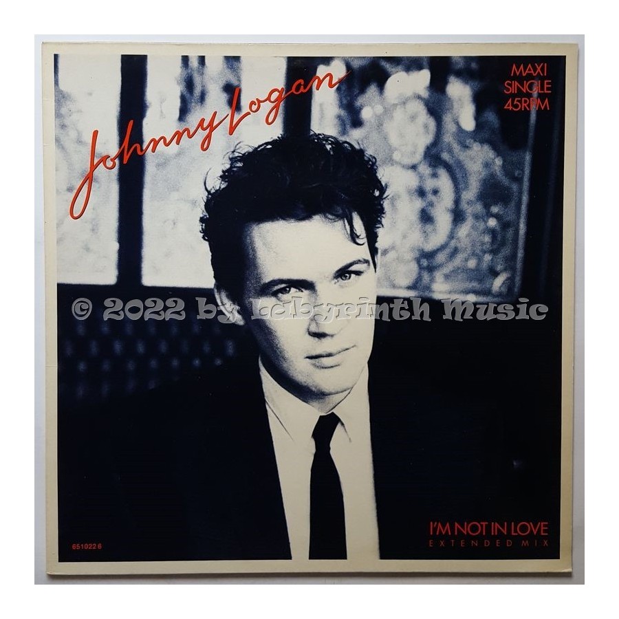 Johnny Logan - I'm Not In Love • 12" Vinyl Maxi • MINT - Labyrinth Music