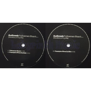 Audioweb - Policeman Skank • The Story Of My Life • 12" Vinyl Maxi - Labyrinth Music