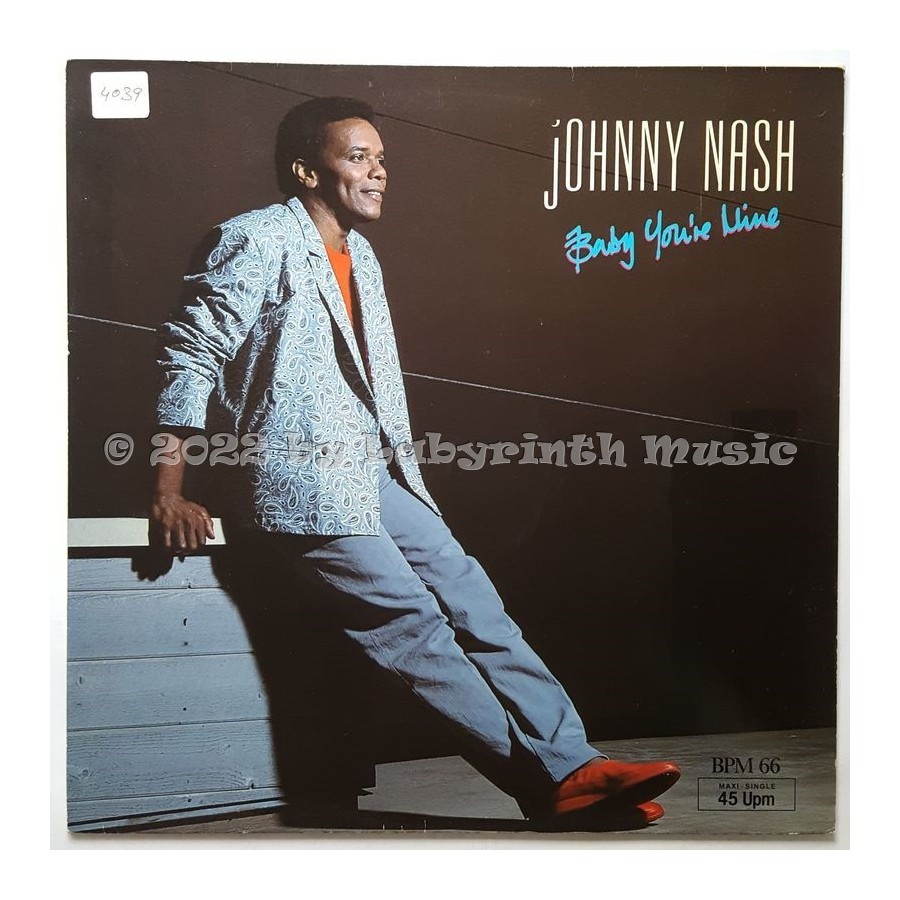 Johnny Nash - Baby You're Mine • 12" Vinyl Maxi • EX - Labyrinth Music