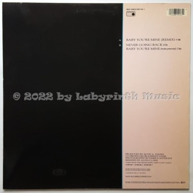 Johnny Nash - Baby You're Mine • 12" Vinyl Maxi • EX - Labyrinth Music