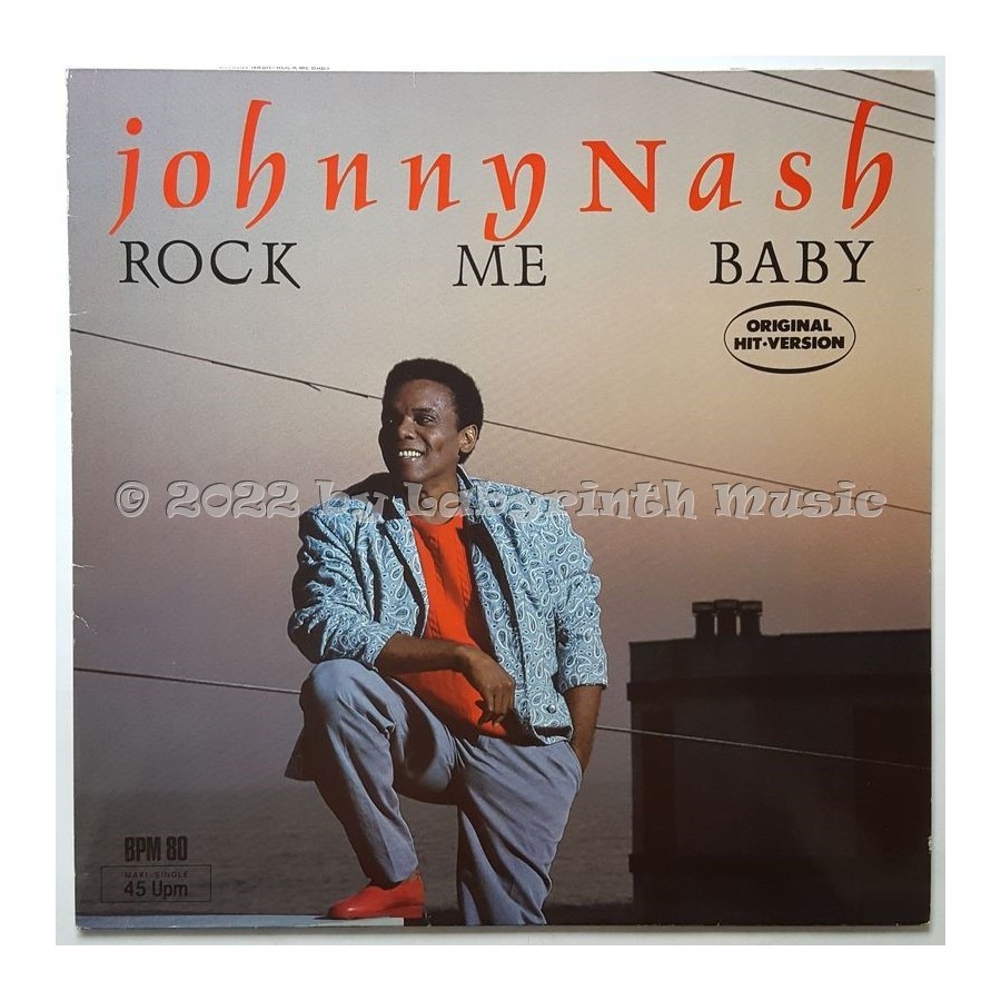 Johnny Nash - Rock Me Baby • 12" Vinyl Maxi • EX - Labyrinth Music