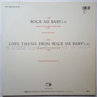 Johnny Nash - Rock Me Baby • 12" Vinyl Maxi • EX - Labyrinth Music