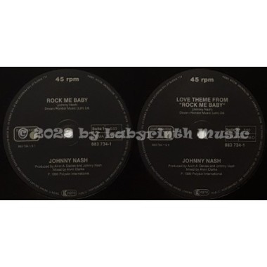 Johnny Nash - Rock Me Baby • 12" Vinyl Maxi • EX - Labyrinth Music