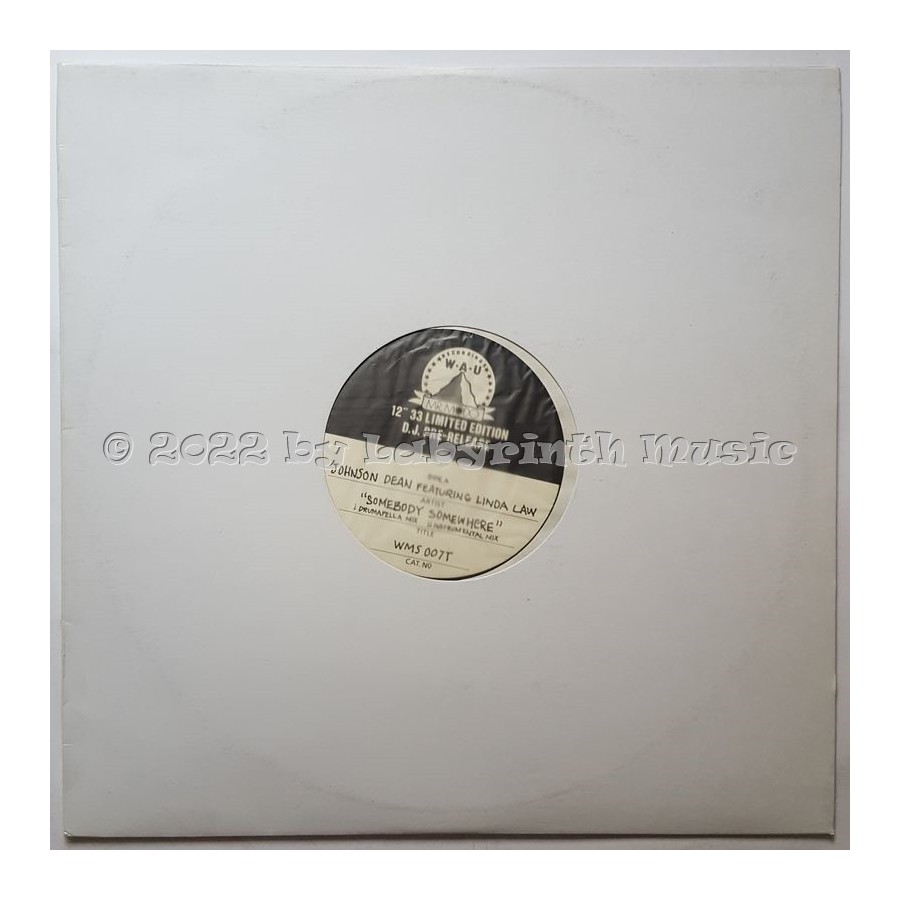 Johnson Dean Feat. Lynda Law - Somebody Somewhere • 12" Vinyl Maxi - Labyrinth Music